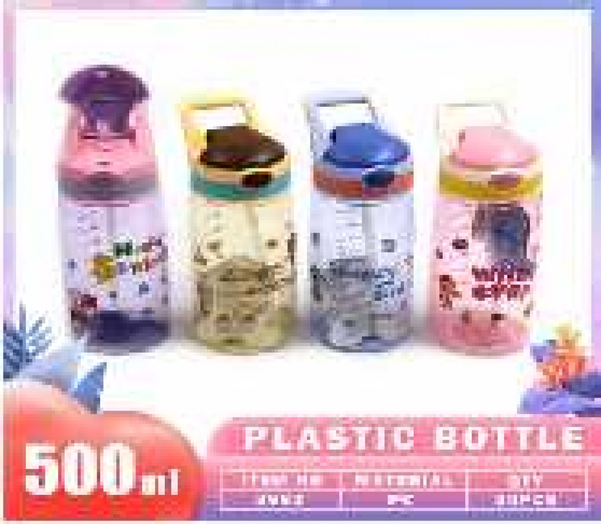 BOTOL MINUM PLASTIK 2663 500ML