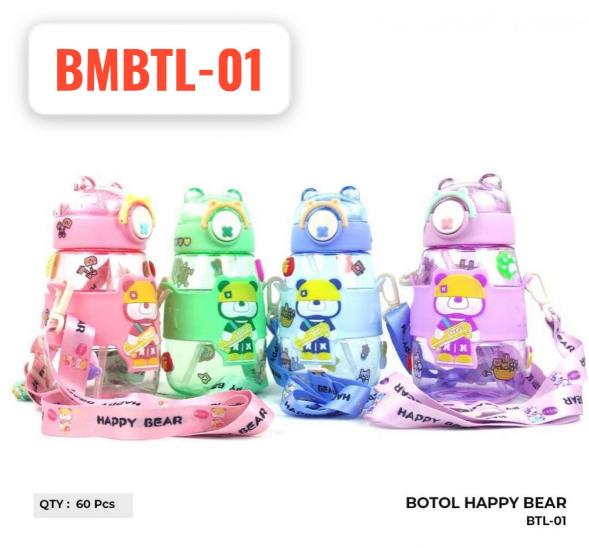 BOTOL HAPPY BEAR BTL-01