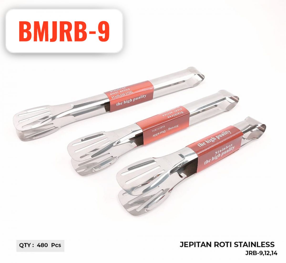 JEPITAN ROTI STAINLESS 9 INCH