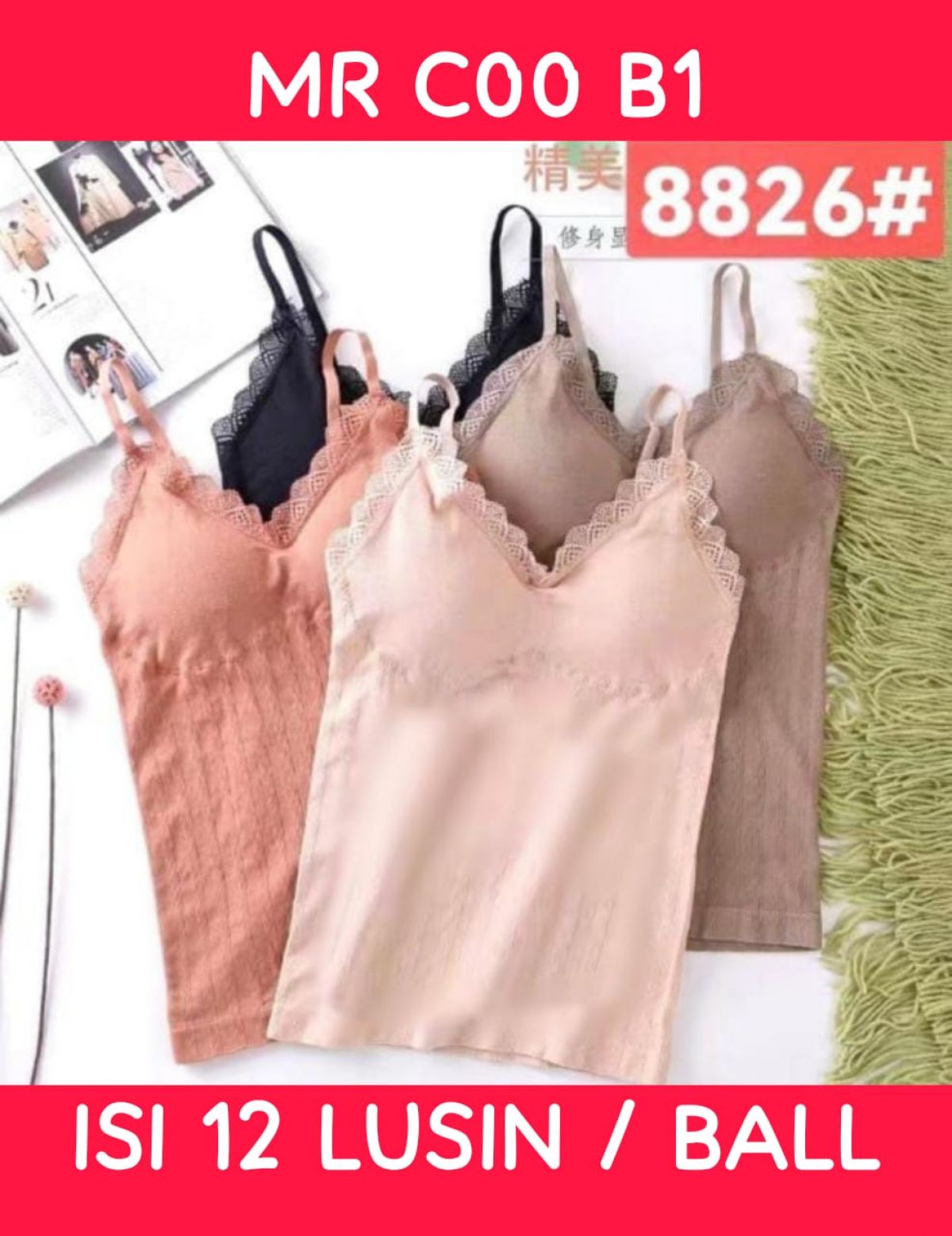 TANKTOP MR C00 B1 ISI 12 LUSIN