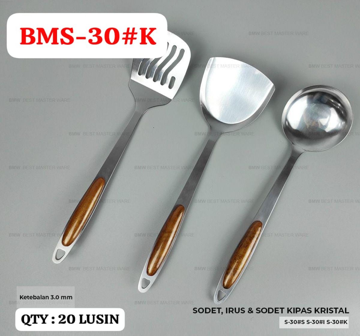 KIPAS KRISTAL BMS-30#K ISI 20 LUSIN