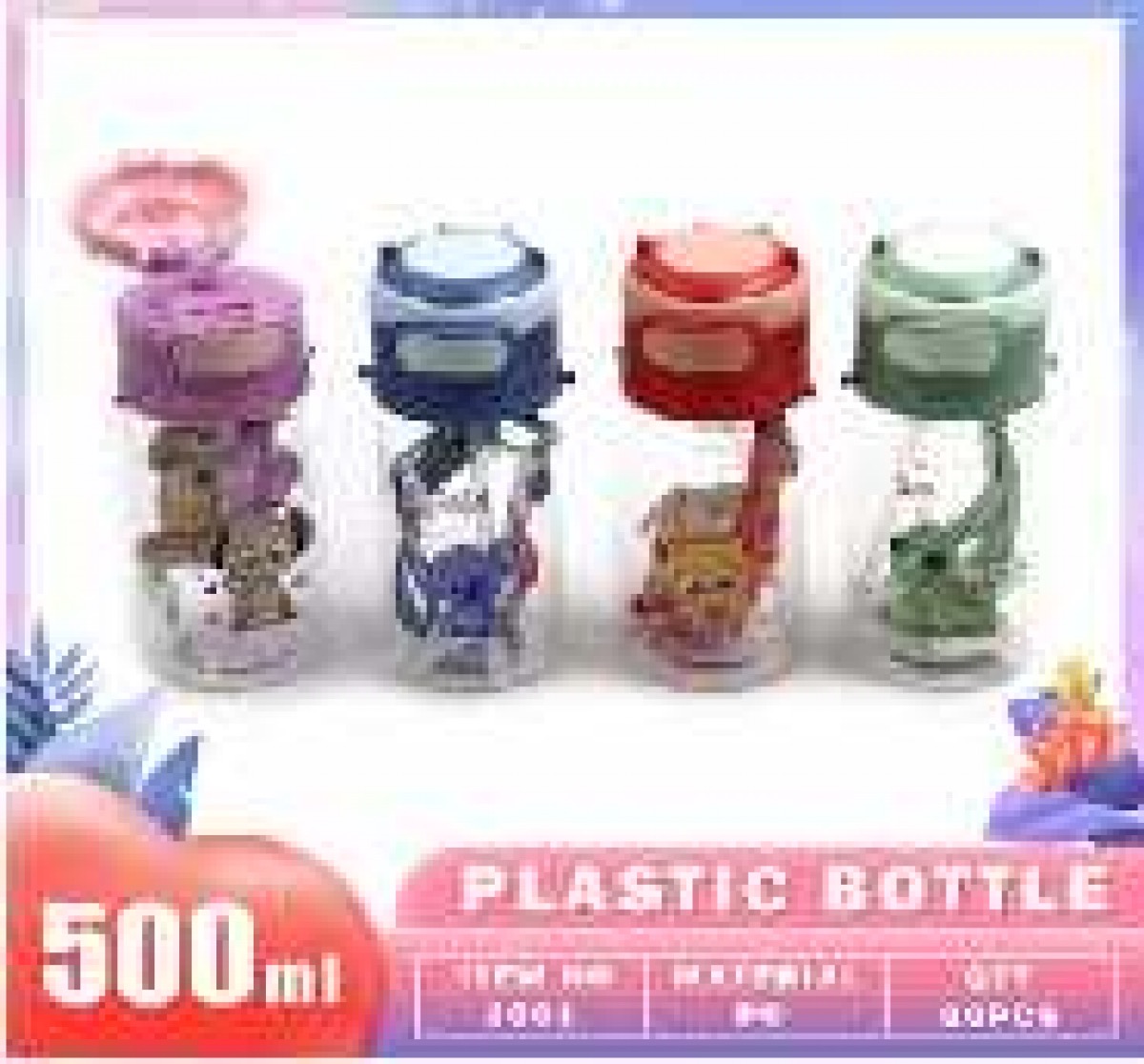 BOTOL MINUM PLASTIK 2661 500 ML