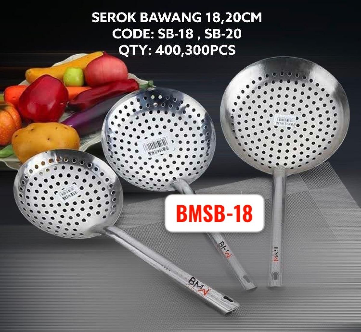 SEROK BAWANG 18CM