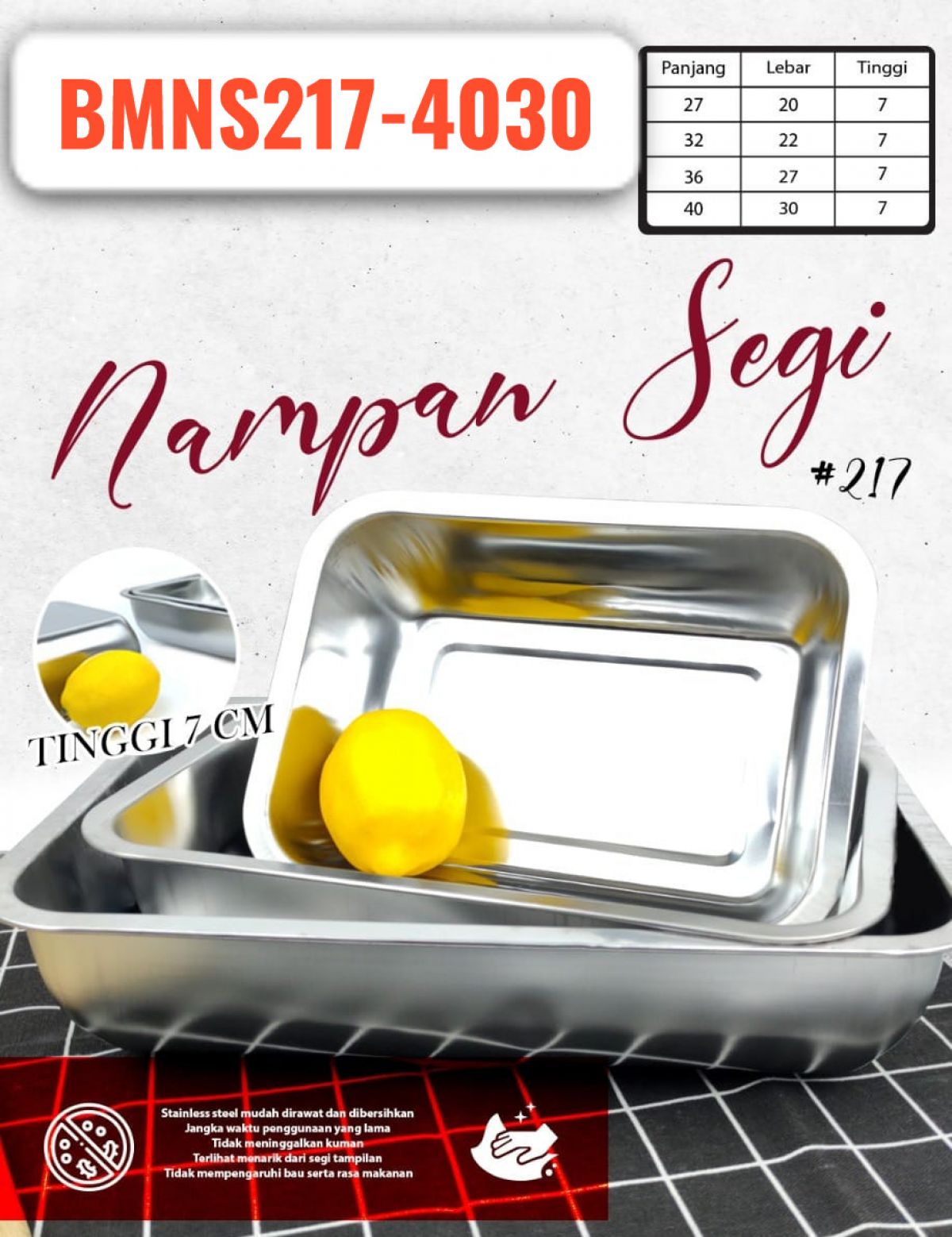 NAMPAN SEGI 217 40 X 30